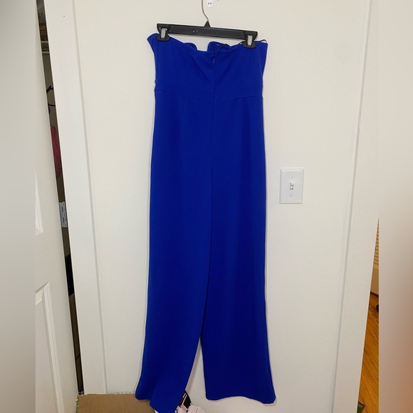 Forever 21 Blue Strapless Jumpsuit size L - Picture 3 of 6